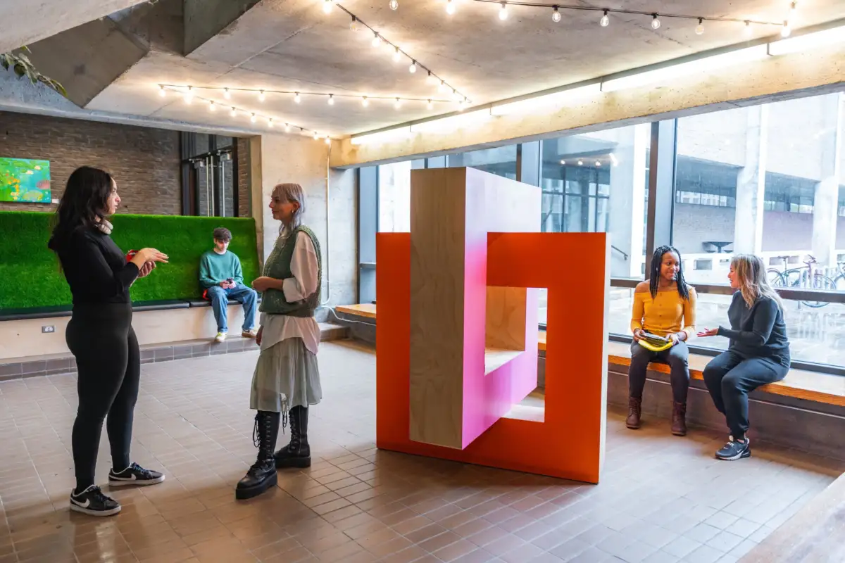 Différents groupes d'étudiants