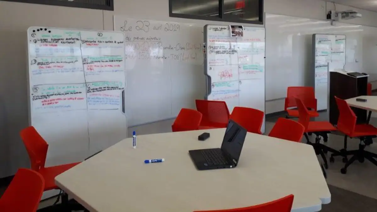 Exemple d'agencement d'une CLAAC
