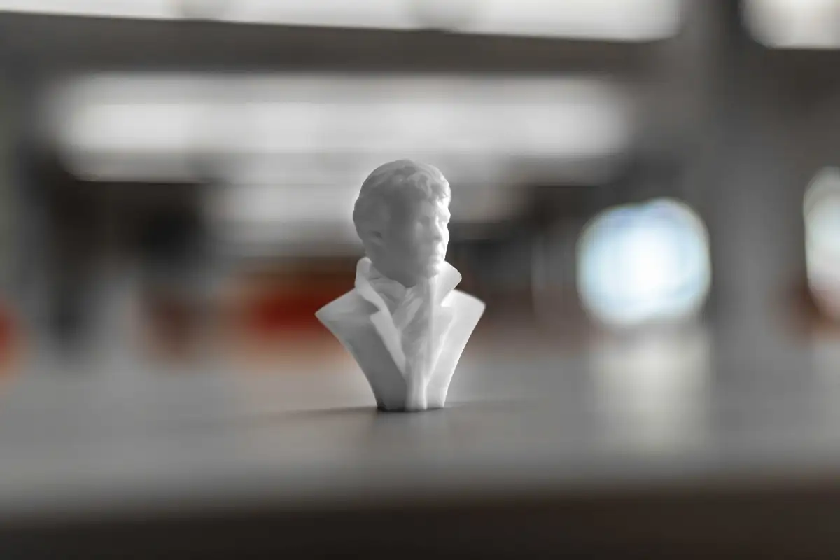 Modèle de buste imprimé en 3D