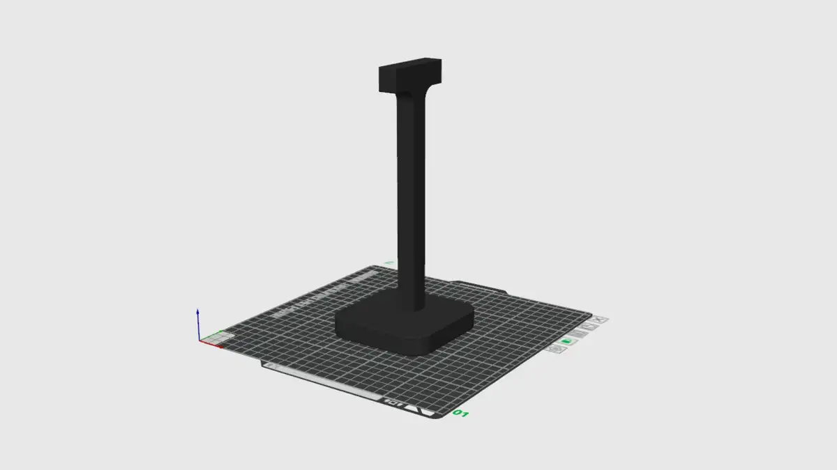 Modélisation 3D d'un support pour casque d'écoute