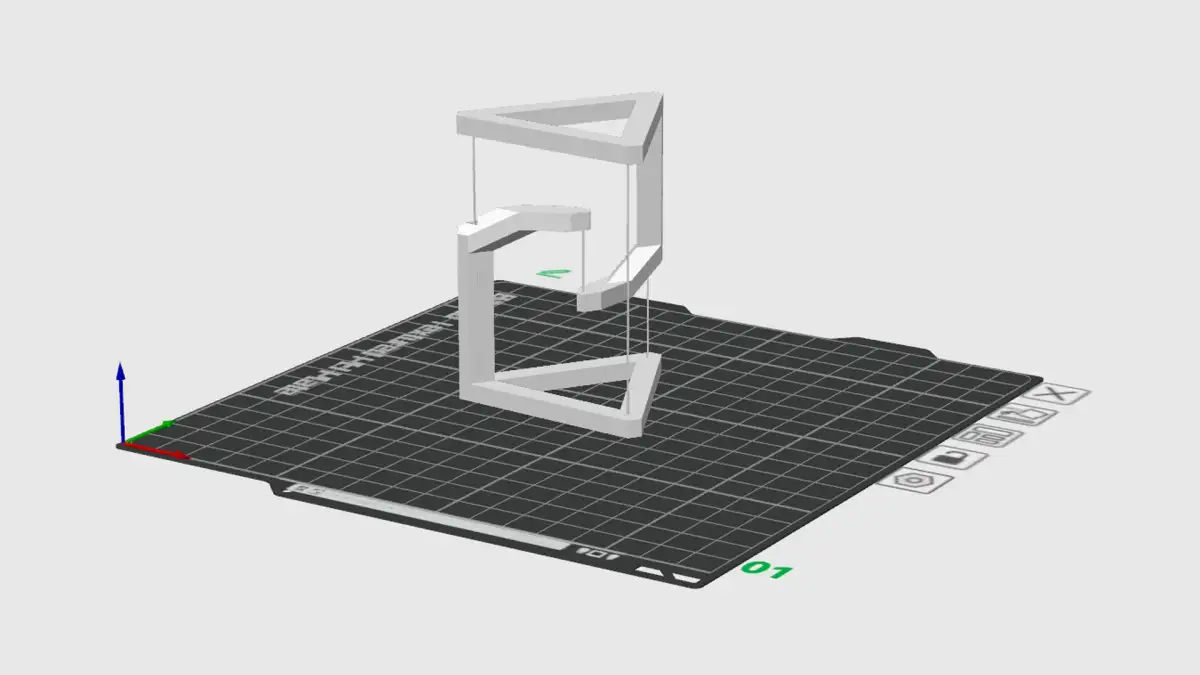 Modélisation 3D d'une structure tensegrité