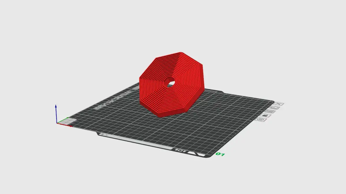 Modélisation 3D d'un octogone