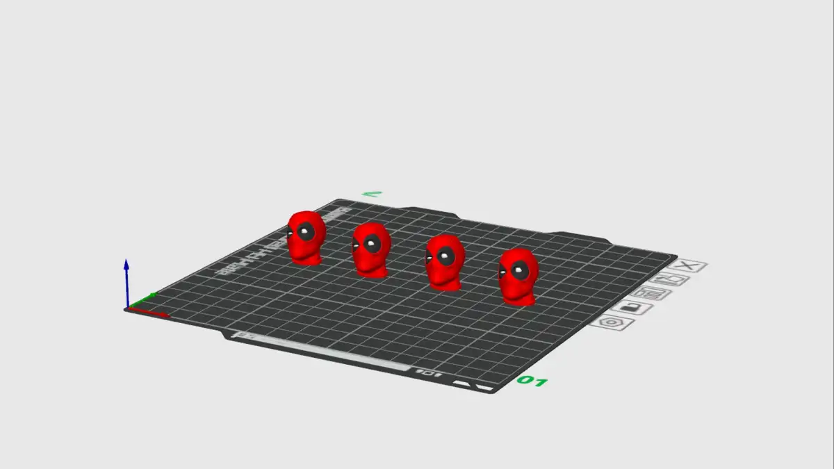 Modélisation 3D capuchons de valve pneu, Deadpool