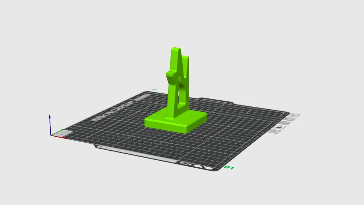 Modélisation 3D support à lunettes