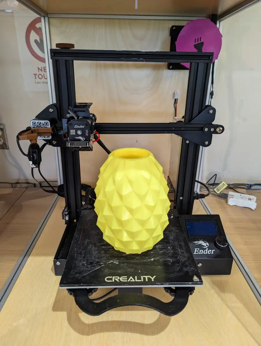 Imprimante 3D en fonction