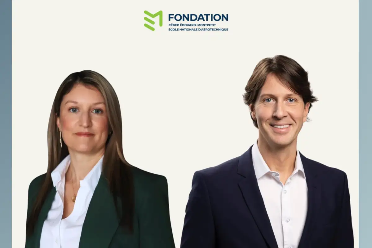 Une madame et un monsieur qui sont le conseil d'administration