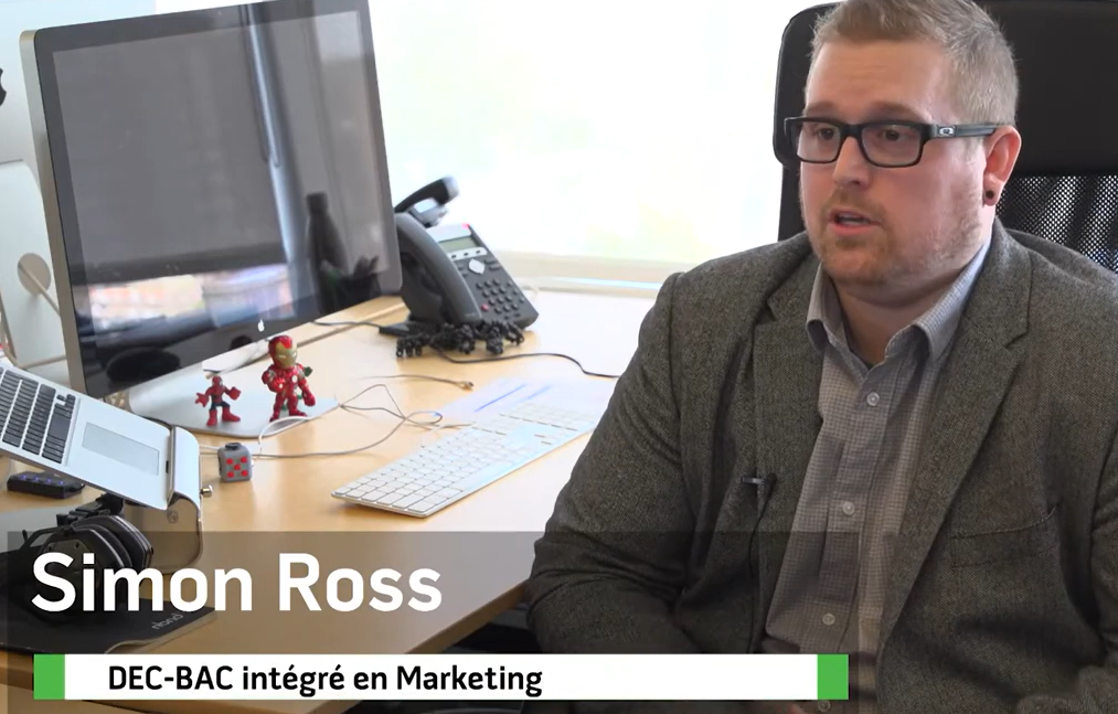 Simon Ross, diplômé du programme