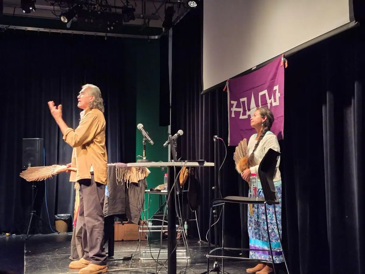 Scène d'une représentation