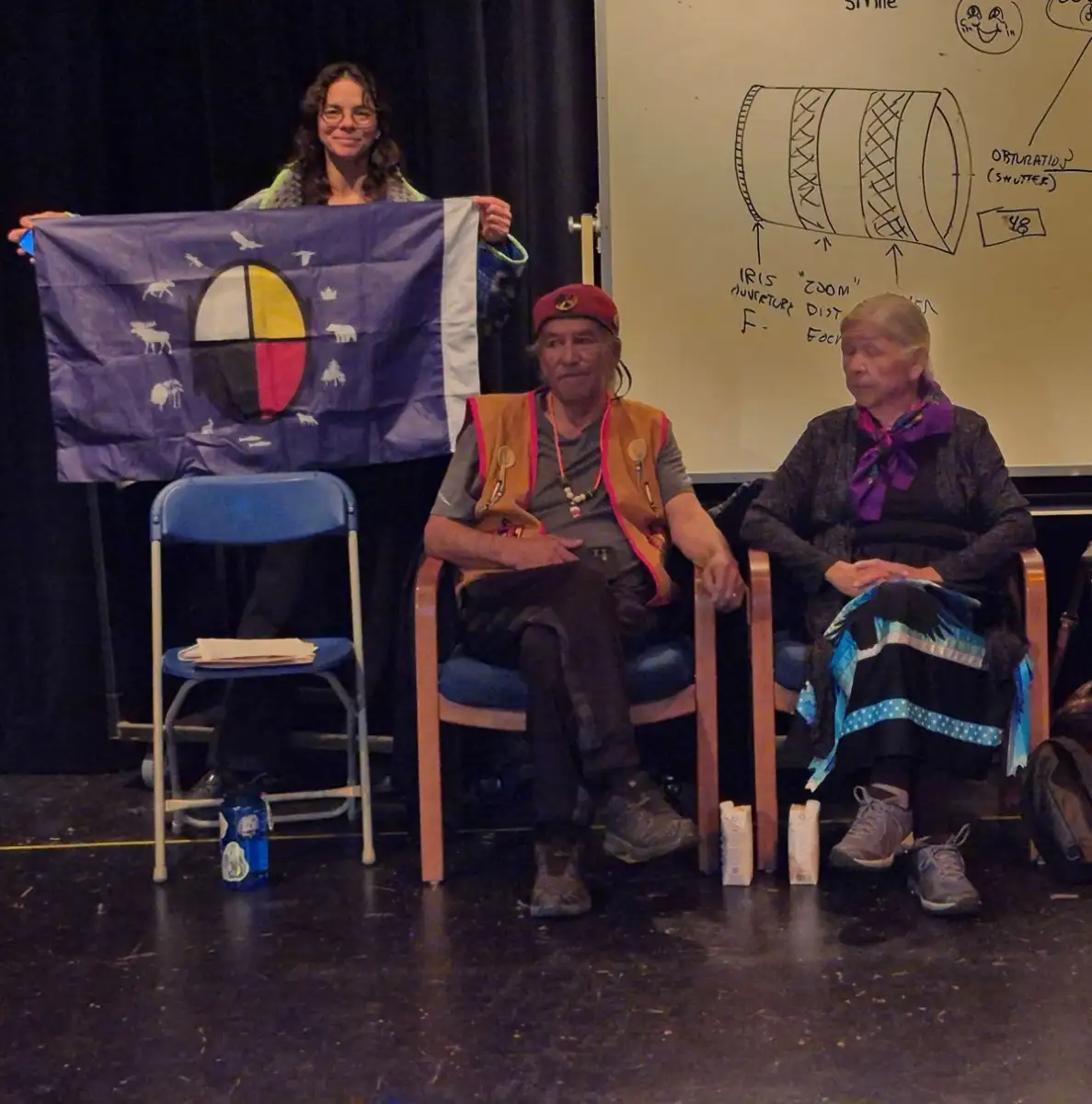 Scène durant une représentation