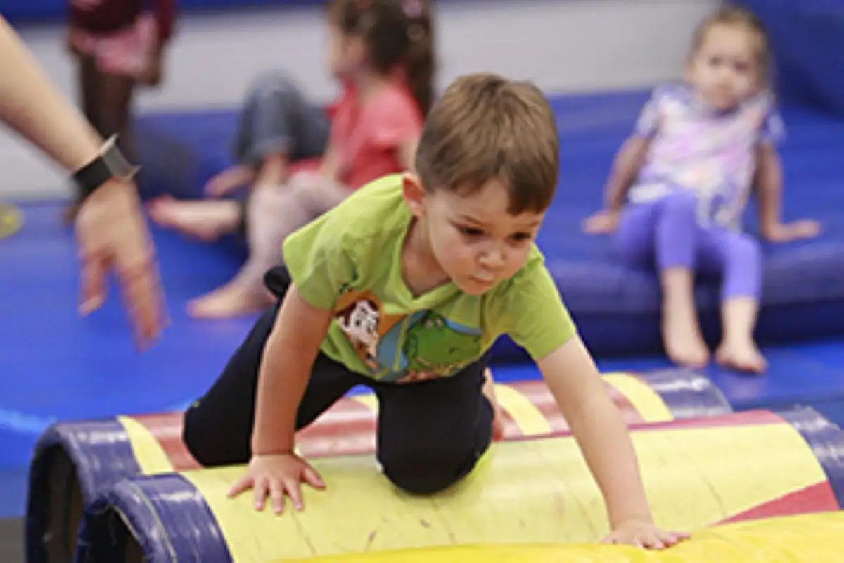 Vue d'une activité tenue dans le cadre d'un animation sportive dans les locaux du Centre sportif
